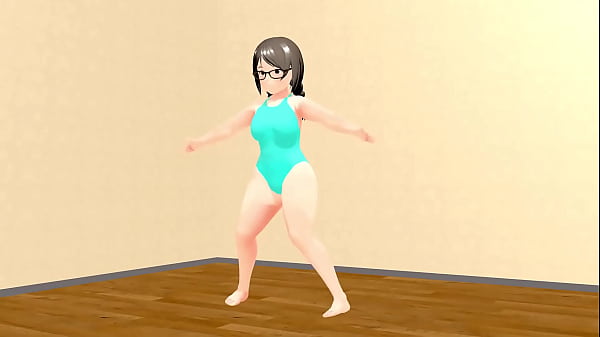 Kyo Dancing curvy_animation girl plump