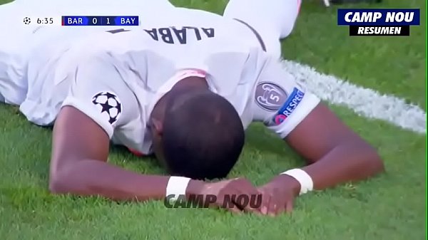 Bayern arrombando o Barcinha 