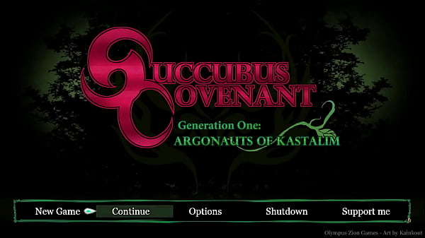 Play MP4 - Succubus covenant generation one &lbrack; hentai game PornPlay&rsqb; Ep&period;38 rough sex game over to a dominating green demon woman with growing tits