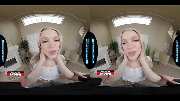 Pretty chloe rose sneaks over for hard dicking