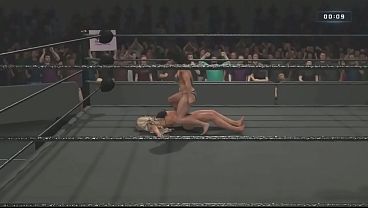 WWE 2k25 Trish Stratus Dominated in a Bikini