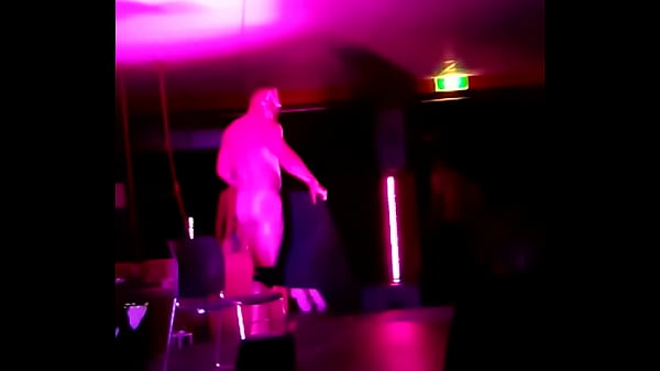 Hot male stripper shows his big dick- 1