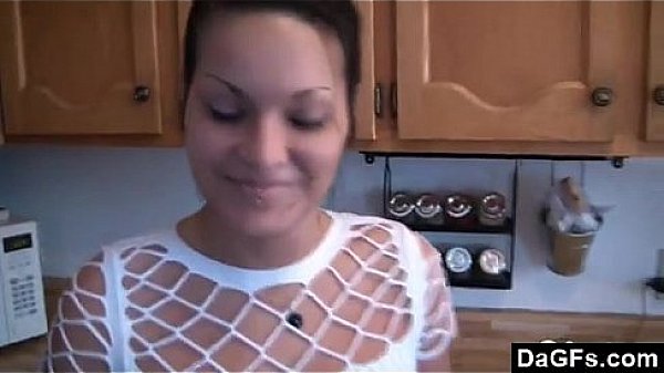 Dagfs french canadian masturbating on the counter