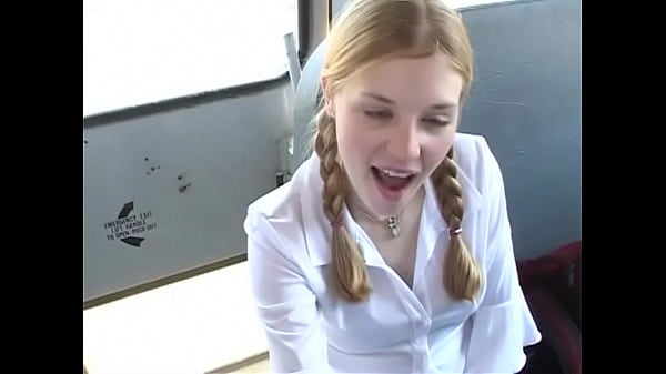 Play MP4 - In The Schoolbus-2 cute blow and fuck &period; HD