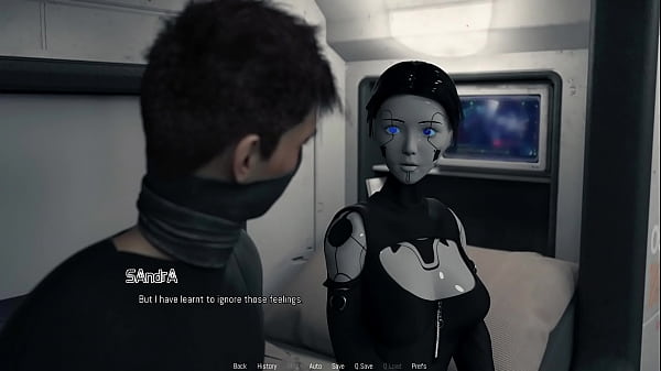 Projekt passion hardcore big cock handjob & cumshot from hot busty ai sex robot girl