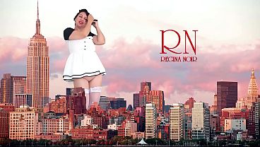 Wow! A Giant Lady Without Panties Walks Around The City. She's As Tall As King Kong! Amazing Show Of A Giantess! 2 thumbnail