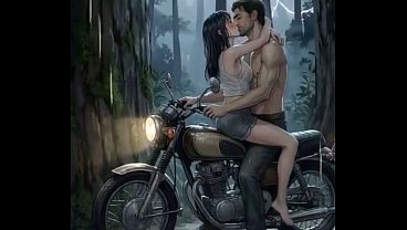 Teniendo sexo descomunal hentai