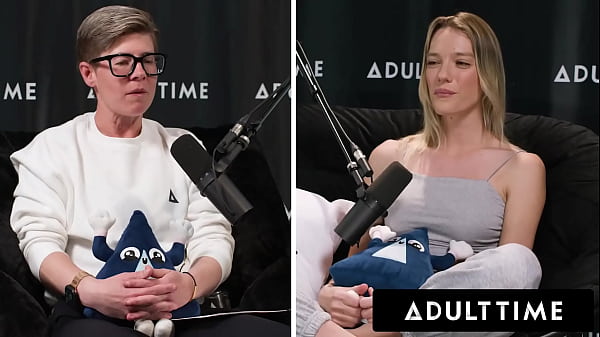 Play MP4 - ADULT TIME - Busty Lesbians Octavia Red & Kenna James CAUGHT EATING PUSSY On Podcast Set&excl; FULL SCENE