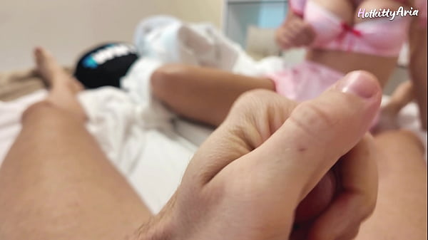 Play MP4 - After a delicious blowjob&comma; I finally fucked my busty blonde stepsister and cummed on her big tits&period;