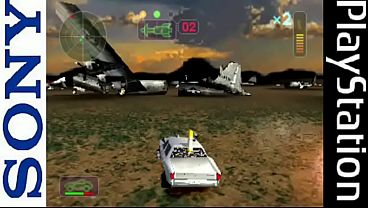 Playstation vigilante 8 1998 activision luxoflux 