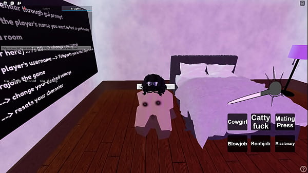 Roblox big booty latina bitch got BBC'ed and creampied 