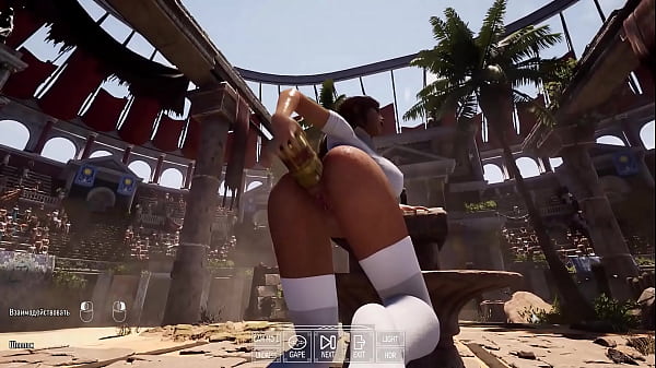 Lara needs to insert a secret mysterious enigmatic phallus into her cave to open another passage 3d hentai game