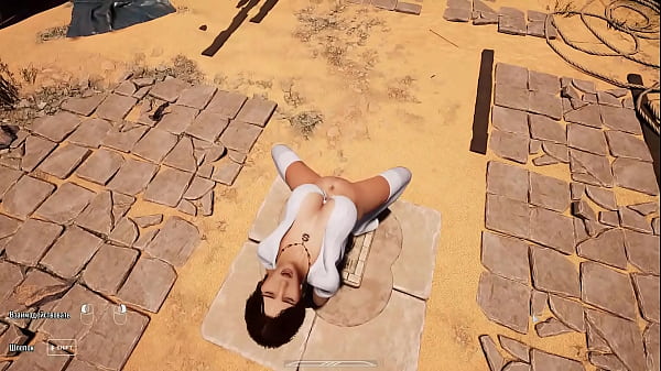 Lara needs to insert a secret mysterious enigmatic phallus into her cave to open another passage 3d hentai game