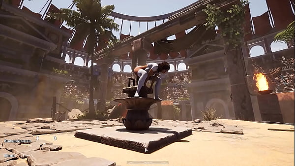 Lara needs to insert a secret mysterious enigmatic phallus into her cave to open another passage 3d hentai game