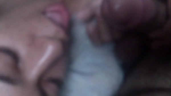 Husband wakes Jade up with penis in mouth, she sucks it nicely