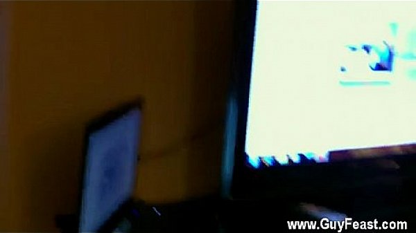 Hot gay They kiss, jack off together, and Damien swallows William's 