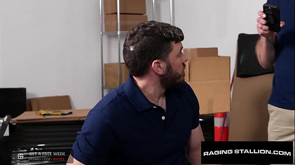 Play MP4 - Hunk Co-Worked Caught n' Fucked By Hairy Jock - Vander Pulaski&comma; Alpha Wolfe - RagingStallion