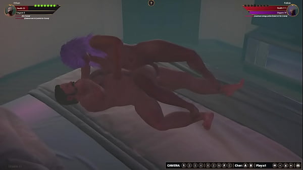 Ethan vs_Felicia_Naked Fighter 3D