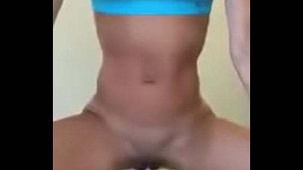 Milf doing that dildo workout 