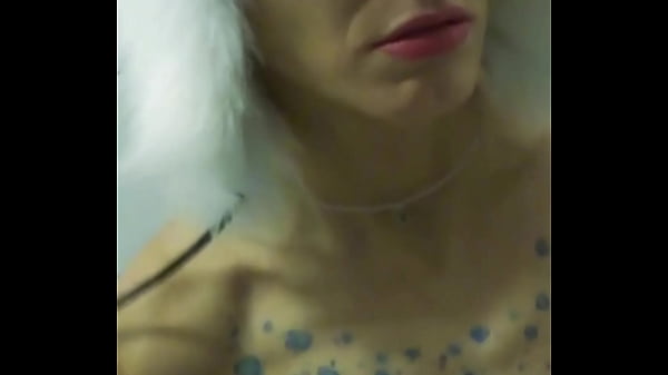 Play MP4 - Vilja&rsquo;s panda hat hides nothing as she fingers her dripping pussy&comma; fishnet stretched tight&comma; pulling out saggy tits while craving a hard dick&period;