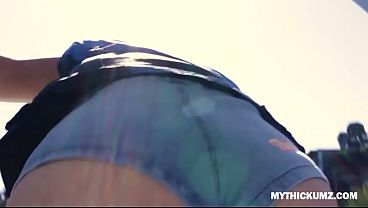 Aria On A Pedal Boat Shows Off Her Amazing Ass thumbnail