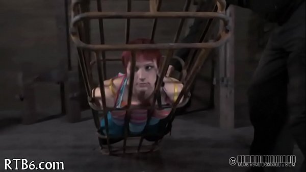 Tying up girl for wild castigation 