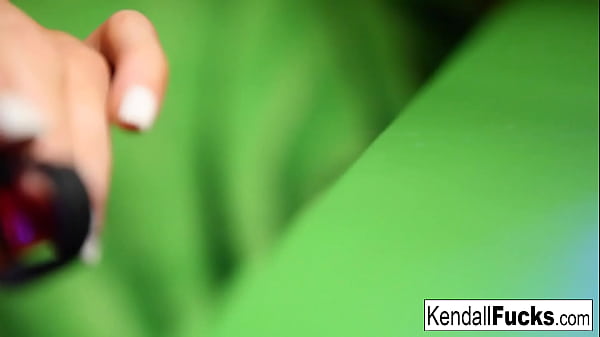 Kendall Karson plays with her amazing tits and tight wetpussy