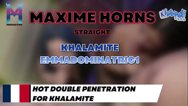 Intense blowjob et double p&eacute;n&eacute;tration avec khalamite et Emmadominatric1 ️Chaque geste est calcul&eacute; pour te rendre... 