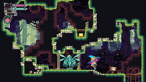 Cuphead style pixel hentai game flipwitch forbidden sex hex p4 