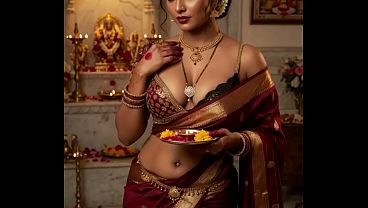 Nonton Randi Mom Ki Chuchi Dekho Beta Kaisi Lag Rhi Puja Karte Time Bolo Beta thumbnail