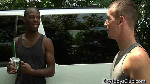 Gay Interracial Hardcore Sex Video from BlacksOnBoys 26 