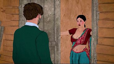 Lonely indian Desi Bhabhi Satisfies Her Pussy Hunger With Landlord's Thick Dick Hindi Urdu 