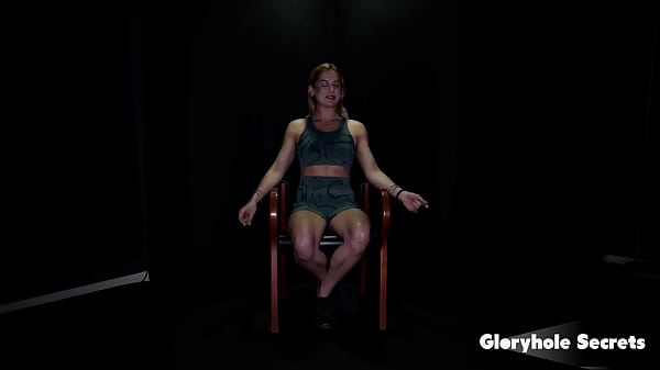 First time babe drains cocks dry at the wall