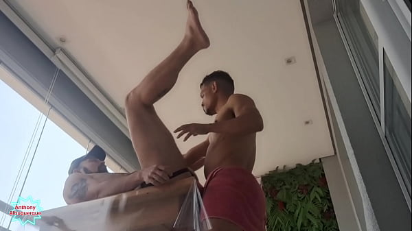 The Condominium Manager Came To Give Me A Fine And Caught Me Wearing Just A Towel. thumbnail