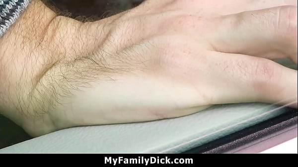 Stepson Takes His Muscle Daddy's Thick Meat - Myfamilydick 