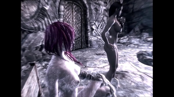 Two busty, sexy bi sexual females wander the lands looking for hot erotic adventures! 