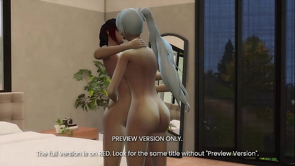 Weiss and ruby fucks in yang's guest room