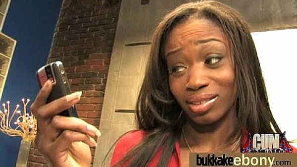 Naughty black wife gang banged by white friends 9 