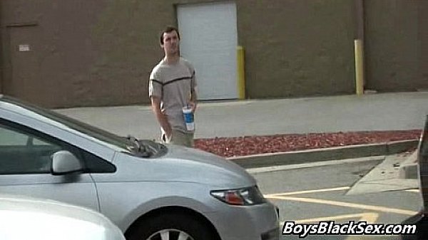 BlacksOnBoys - Interracial Bareback Hardcore Gay Fuck Video 05 