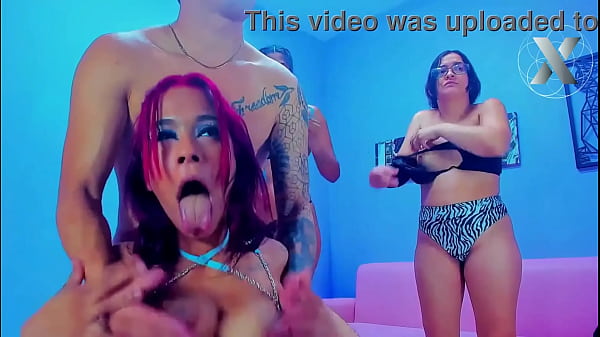 Play MP4 - sensual unversitary bitches dancing warm up their friend to fuck him