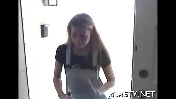 Slutty teenager loves taking his_lengthy_inches unfathomable in her throat