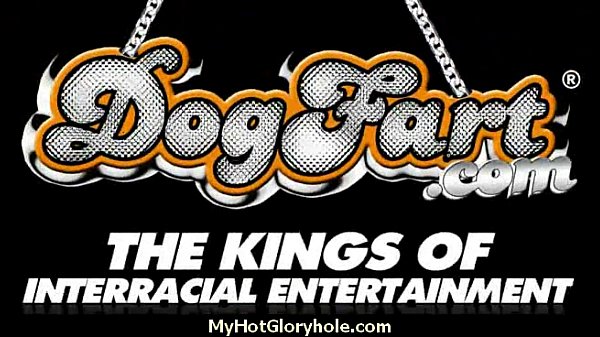 Horny_ebony suck the juice from big white gloryhole 4