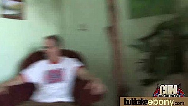 Busty black babe bubble bath group cocksuck 11 