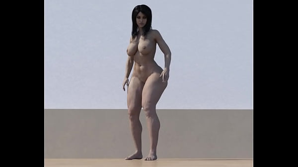 Nude giant lady stomp mini male