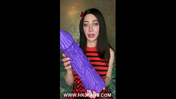 Play MP4 - Hotkinkyjo with huge dildo from JohnThomasToys in ass & anal extreme