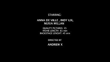 XMAS #1, Nuria Millá_n, Anna de Ville, Indy Lix, 3on3, Anal Fisting, ATOGM, Balls Deep, DAP, No Pussy, Rough Sex, Big Gapes, Monster ButtRose, Squirt Drink, Creampie Swallow AH224