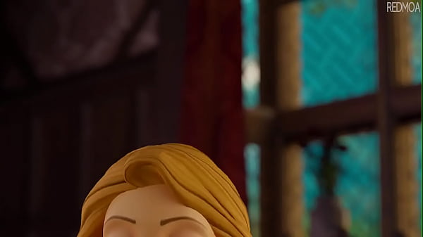 Rapunzel mamando pela primeira vez 