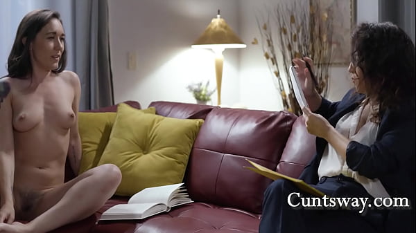 Nudist milf fucks the reporter who came over for an interview