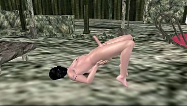 Ripped 3D Hunk'_s Steamy Nude Poses Unleashed Pt. 2 - Animated Solo Male Porn