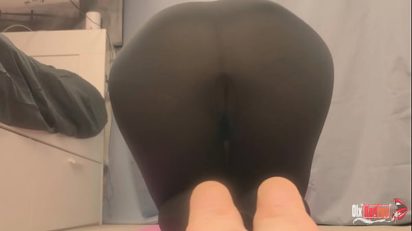 Play MP4 - StepSon Fucks Stuck Yoga StepMom and gives Her a Creampie